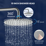 Modern Outdoor Shower Fixture with SUS 304 Stainless Steel