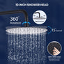 Modern Outdoor Shower Fixture with SUS 304 Stainless Steel