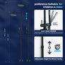 Stainless Steel Freestanding Outdoor Shower